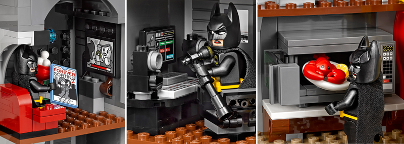 Batman can lay down some great tracks in his private recording studio.